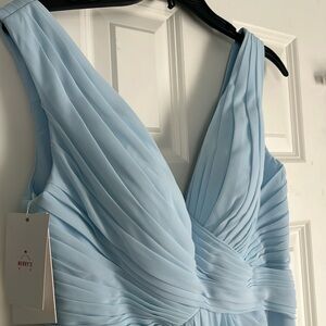 NWT SKY BLUE Chiffon Dress